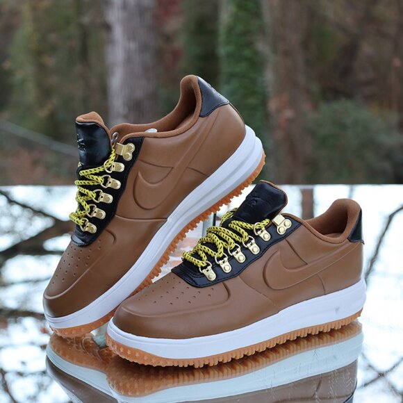 Nike Lunar Force 1 Low Duckboot Ale Brown - Picture 2 of 16